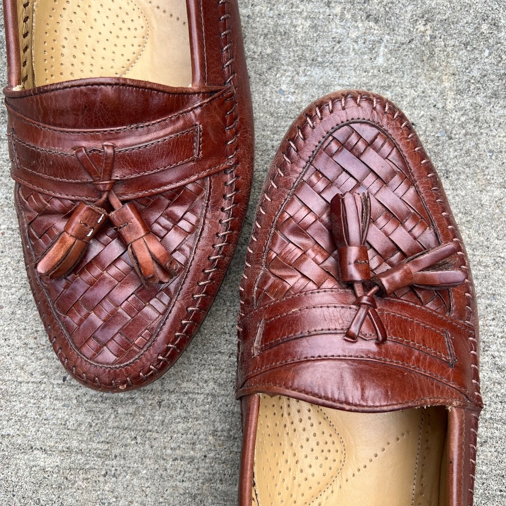 Mens 9.5 G.H.Bass Tassel Loafers